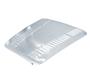 Bonnet - louvered - aluminium - (pressed)