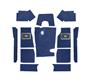Austin Healey BN6 & BN7 Carpet Set - Blue - Side-Change - Karvel