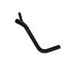 Silicone Radiator Hose - Bottom - with heater - Black Silicone
