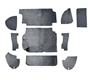 Austin Healey Boot/Trunk Lining Kit - Black Armacord