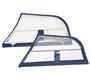 Austin Healey Blue Mohair Sidescreens - Pair