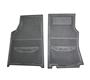 Rubber Floor Mat Set - includes Austin Healey crest