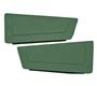 Door Pockets - Green - Pair