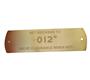 Plate - `012` - (metal)