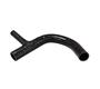 Silicone Radiator Hose - Bottom - To Pump - Black Silicone