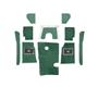 Austin Healey BN2 Carpet Set - Green - Jaguar Quality