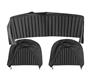 Rear Seat & Backrest Cover - set - Black/Black