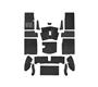 Carpet Set - Black - Left Hand Drive