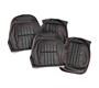 Seat Covers - Black/Red - Pair