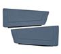 Austin Healey Sprite Door Pockets - Blue - Pair