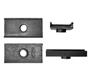 Rear Spring Pad Polybush Kit - Touring spec