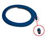 BristleFlex Draught Excluder - BLUE - (car set)