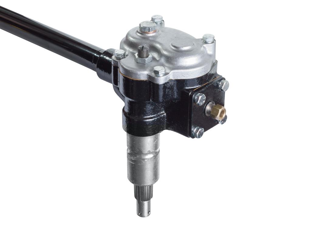 Non-adjustable steering box