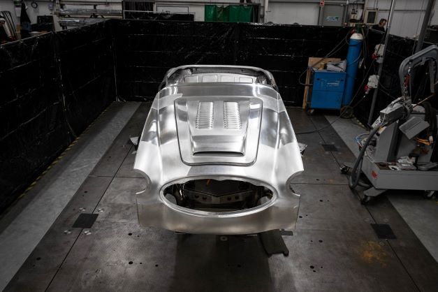 Austin Healey outer body panel assembly