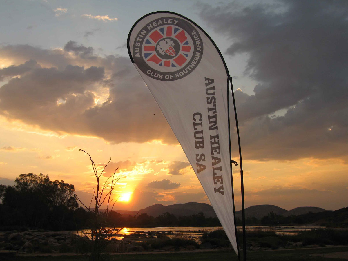 Austin Healey National Tour Garden Route 2020 event.