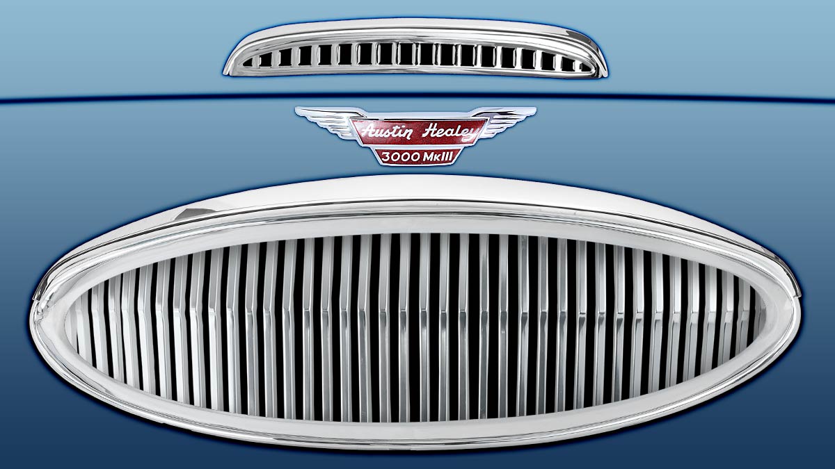 Austin Healey 3000 front grille