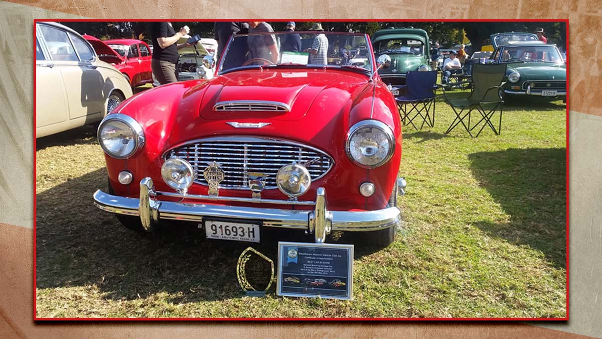 Restored Austin Healey 100/6.