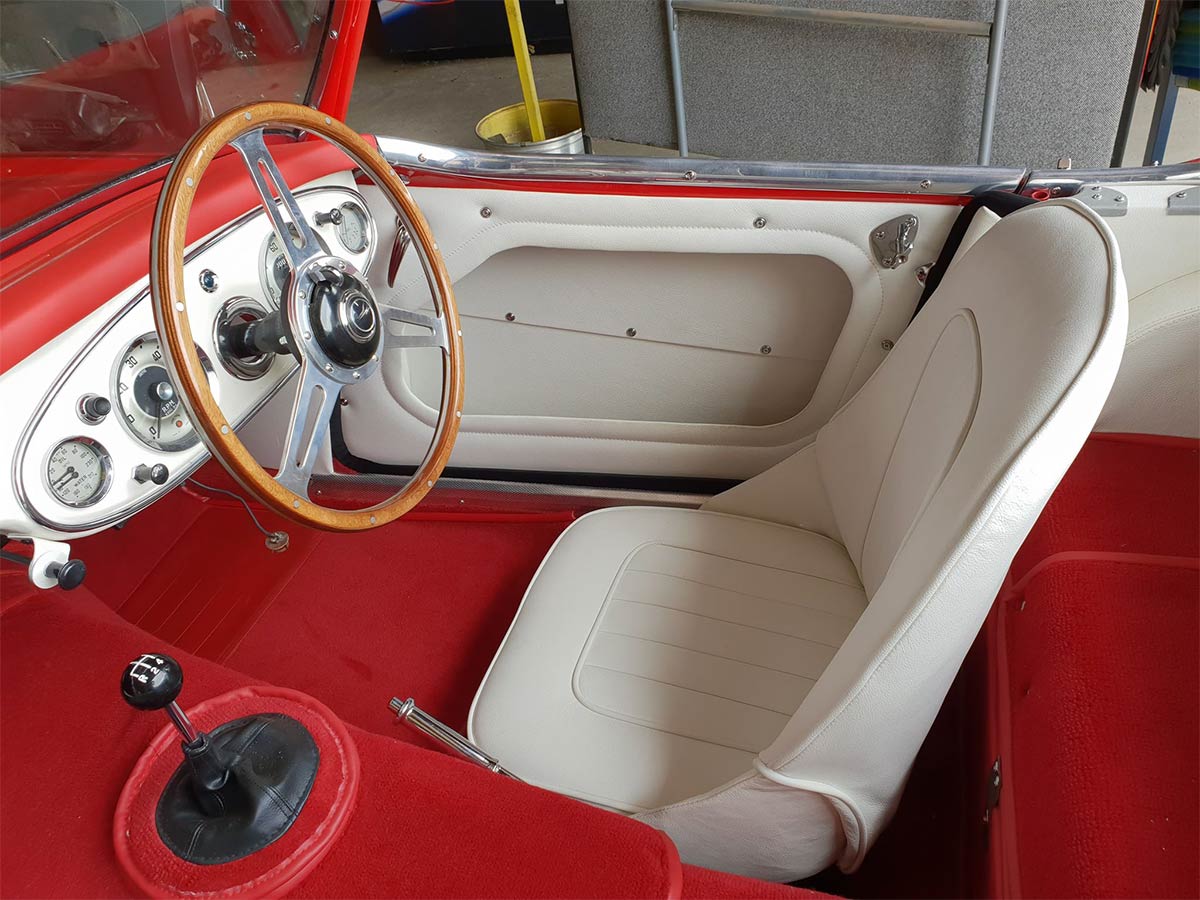 Restored Austin Healey 100/6.