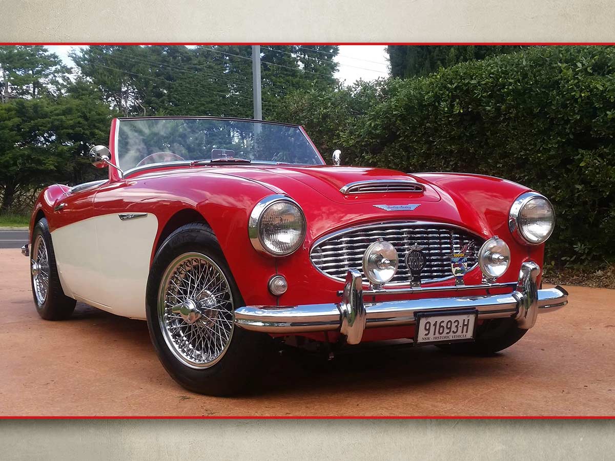 Restored Austin Healey 100/6.