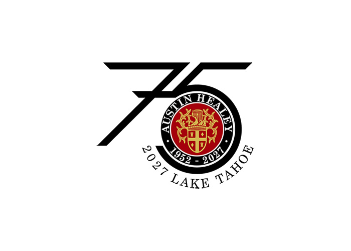 75 Years - Austin Healey commemoration logo