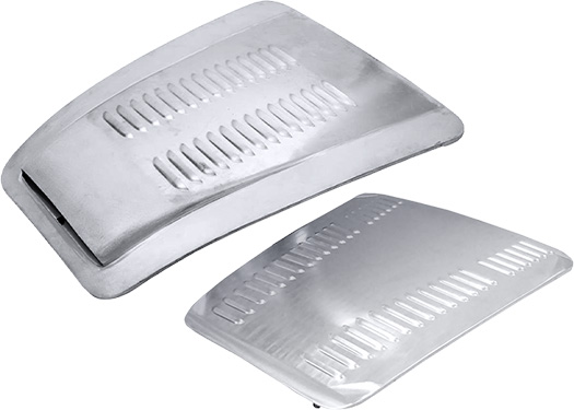 Austin Healey louvered aluminium bonnets for engine bay heat management