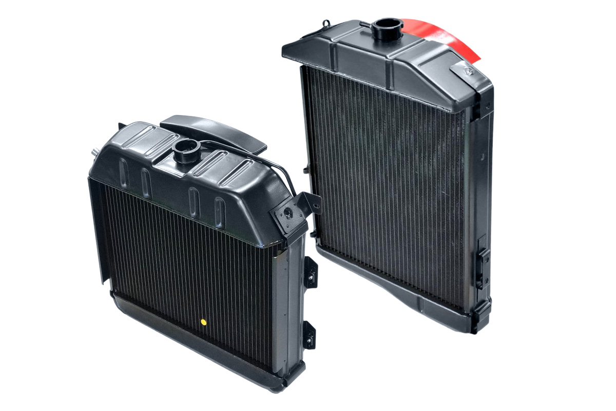 Big Healey aluminium radiator options for Austin Healey cooling work