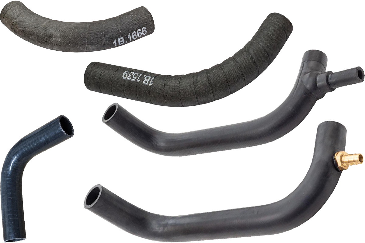 Big Healey Kevlar and silicone cooling hose options
