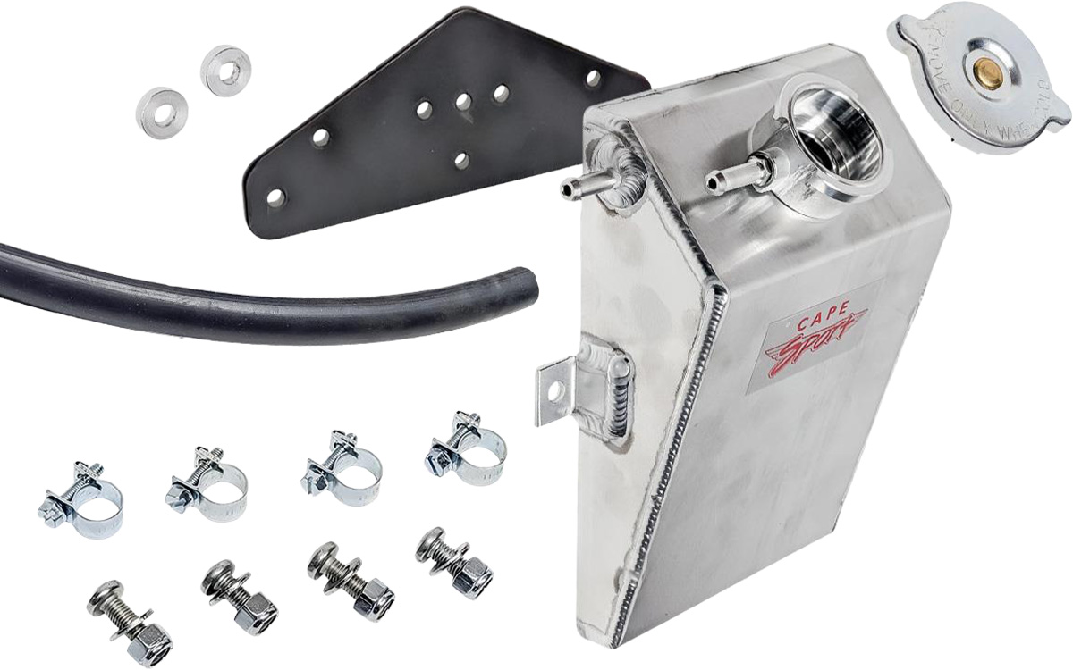 CapeSport expansion tank kit for Big Healey cooling system overhaul
