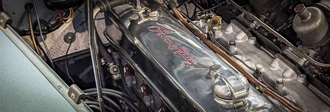 Austin Healey BN4-BJ8 six-cylinder engine