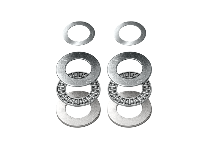 Austin Healey Sprite and MG Midget top trunnion needle roller bearing upgrade kit replacing 2A4006 thrust washer