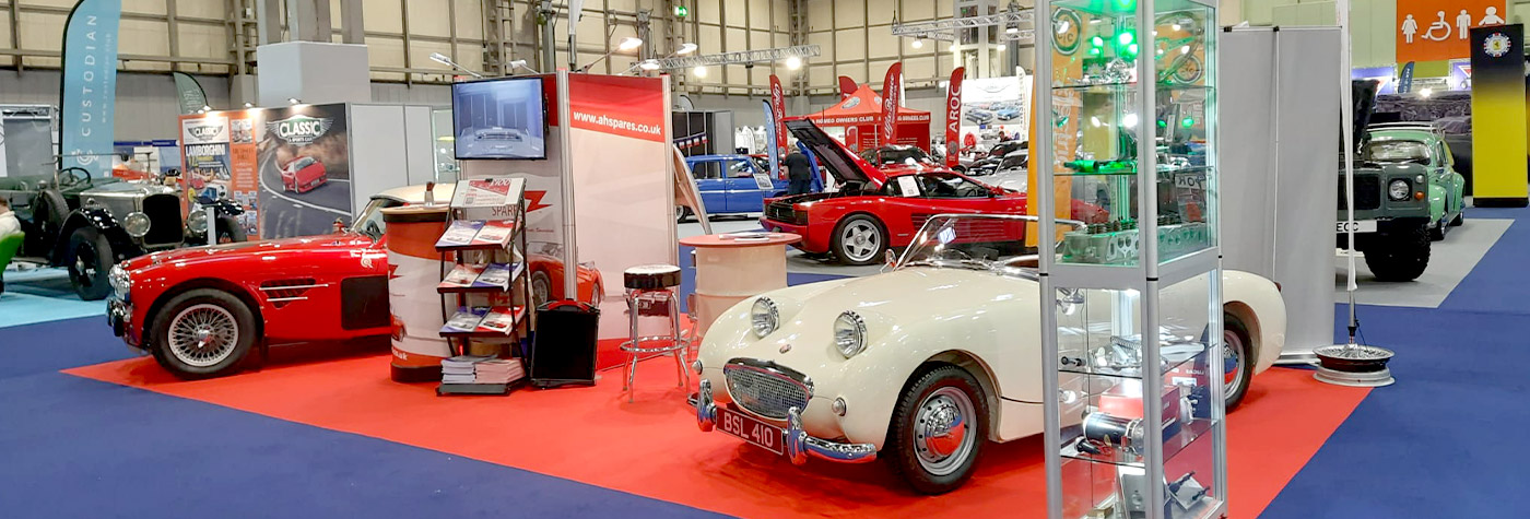 A H Spares Stand 1-468 at the Classic Motor Show 2023