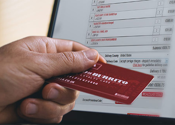 Illustrating online payment method