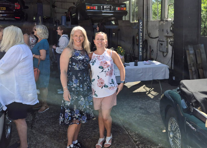 Michelle McDonough with Rebecca Kemsley