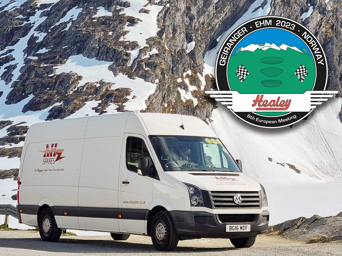 A H Spares van in Norway for EHM 2023