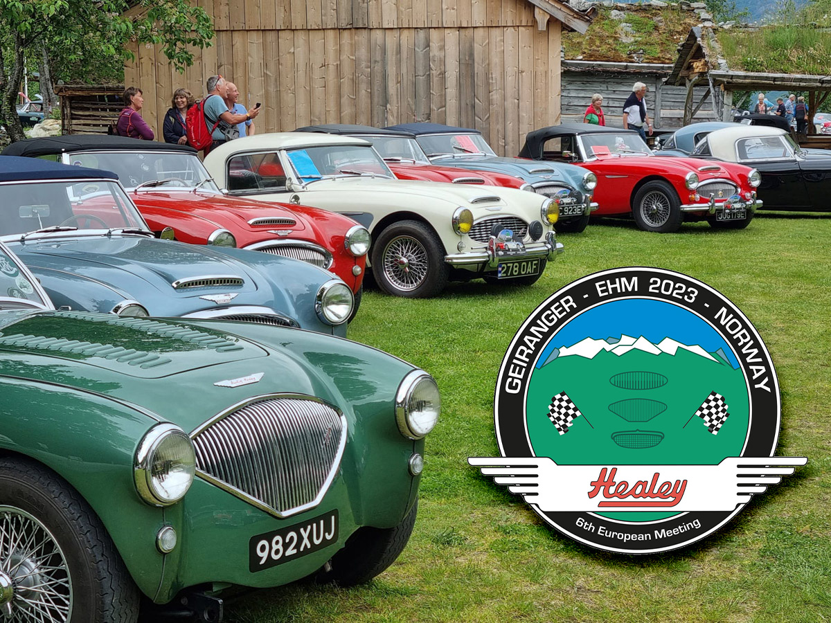 Austin Healey's with A H Spares' van