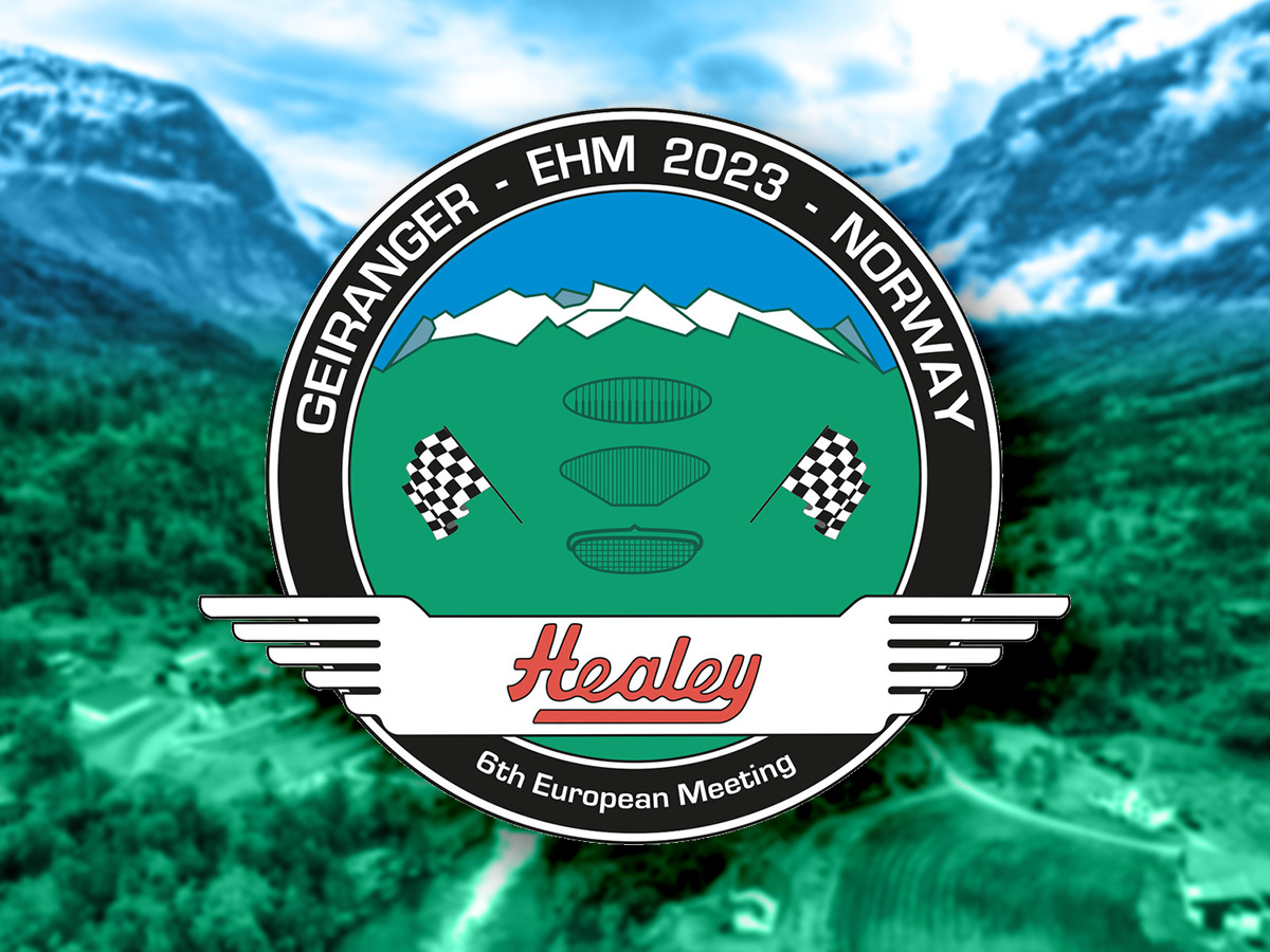 European Healey Meet 2023 Logo