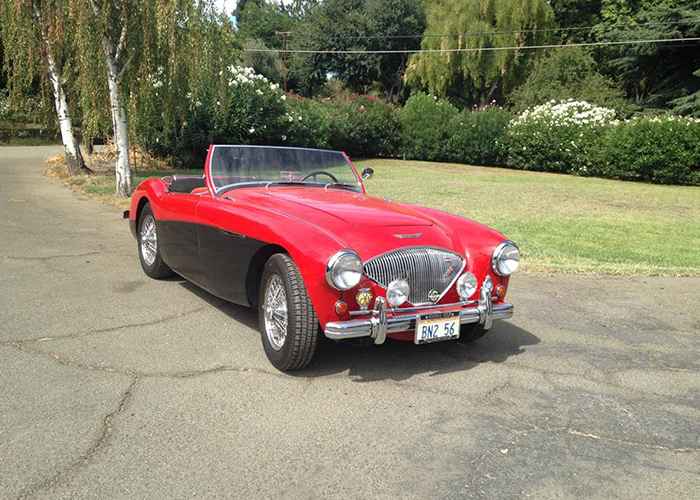 Austin Healey 100 BN2 in USA