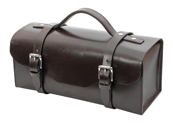 English Bridle Leather Tool Bag - Large - hand sewn