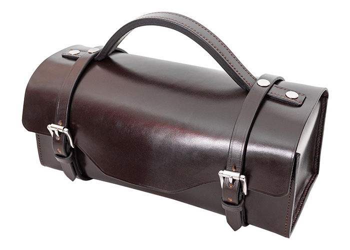 English Bridle Leather Tool Bag - Small - hand sewn