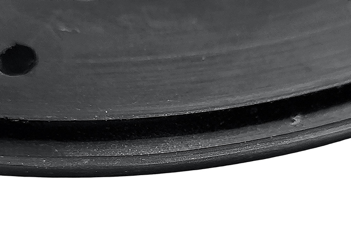 Headlamp gasket close up