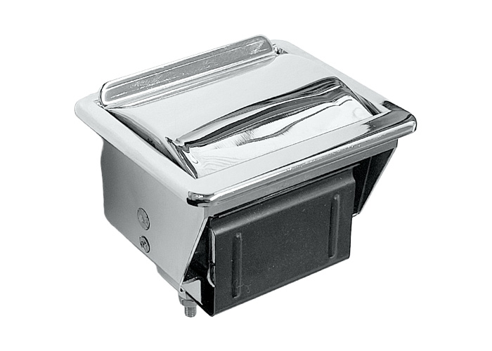 Chrome ash tray