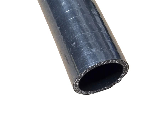 Close up of silicone heater hose
