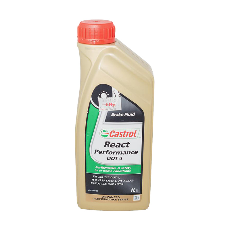 Castrol React Performance DOT 4 Brake Fluid - 1 Litre