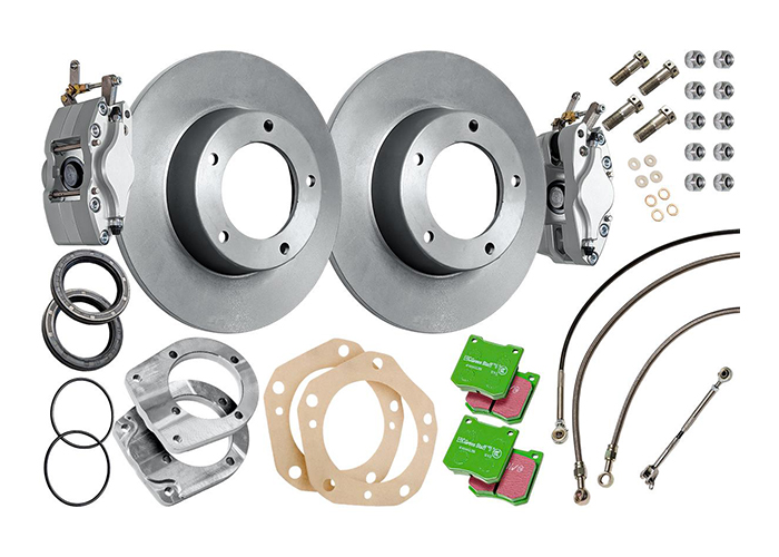 Rear brake disc conversion kit for Austin Healey