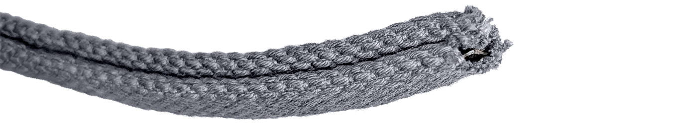 Close up of light grey strip
