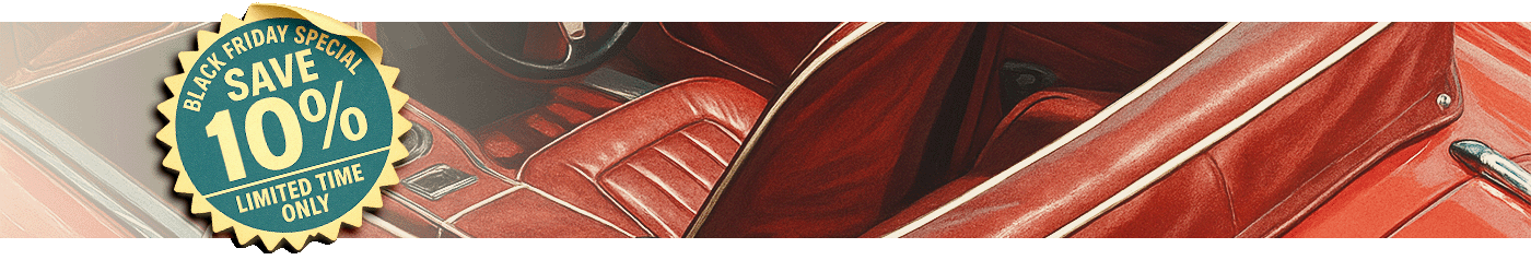 Black Friday sale on Healey interior kits – carpets, trim and upholstery