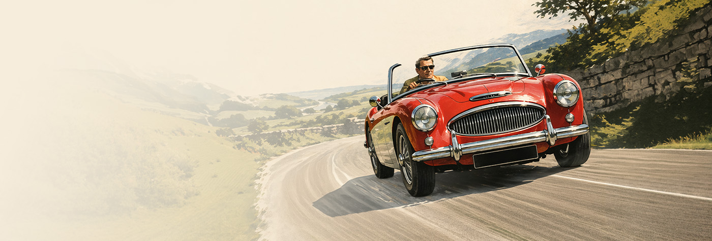 Austin Healey 3000 suspension springs BN1 BJ8 restore ride height and balance