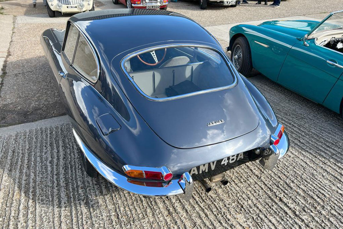 Classic Jaguar at Rawles Motorsport's Open Day