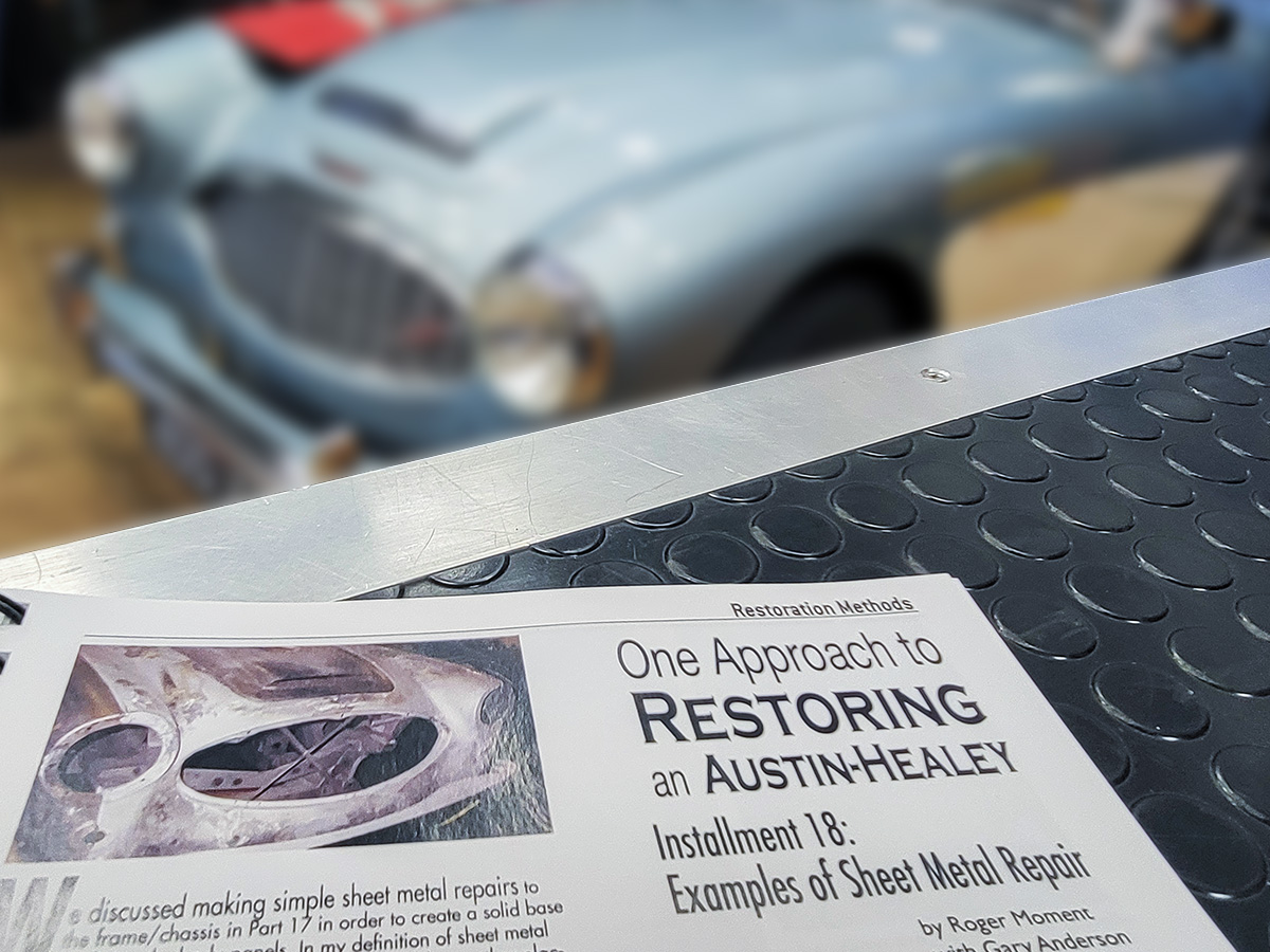 Roger Moment's book: Tips on Maintenance, Repair and Restoration of the Austin Healey 100, 100-Six and 3000