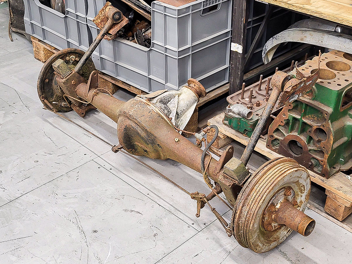 Second hand Austin Healey rear axle